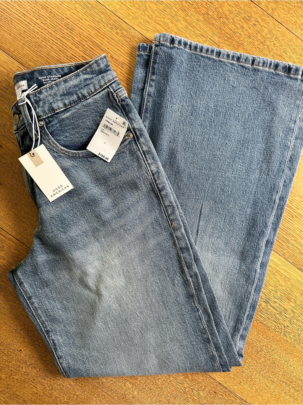 Good American Standard Ease Jeans Size 2 NWT - Picture 8 of 15
